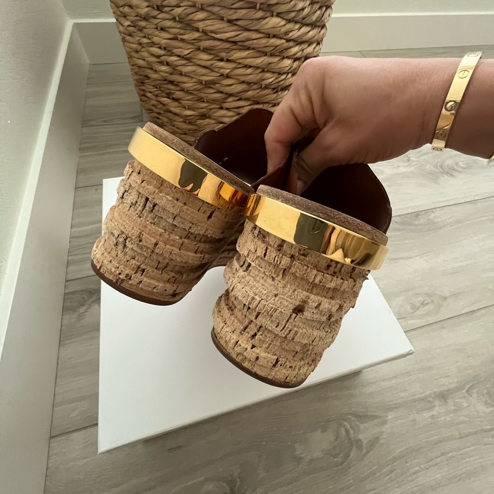 🛍 Chloe Cork Slide - Picture 5 of 8